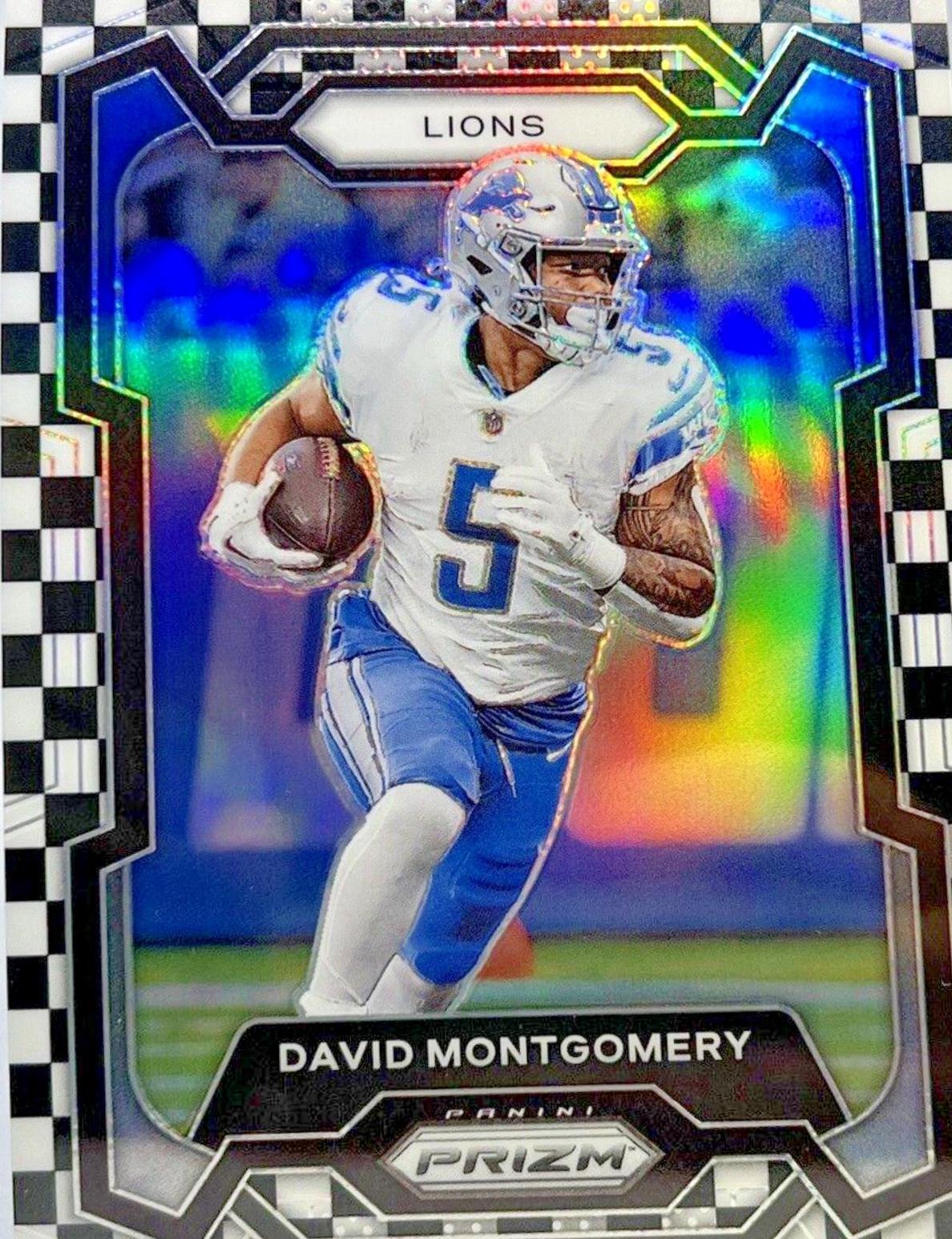 David Montgomery [Black White Checker] #97