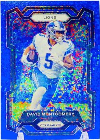 David Montgomery [Blue Sparkle] #97