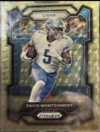 David Montgomery [Gold Vinyl] #97