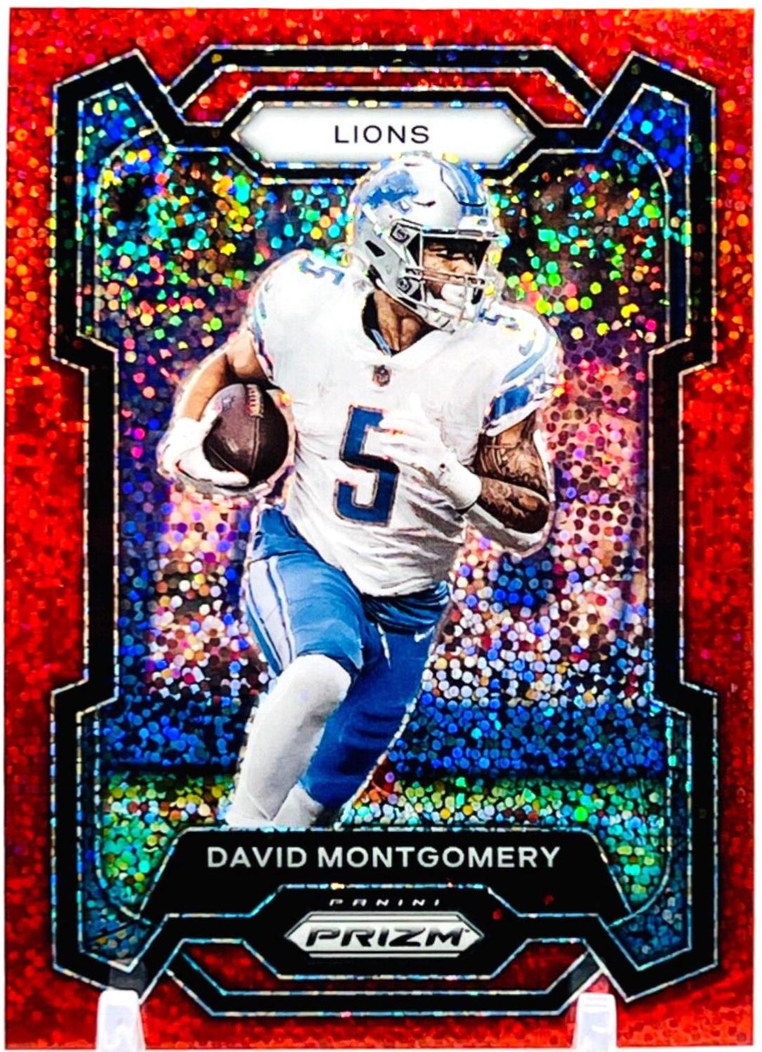 David Montgomery [Red Sparkle] #97