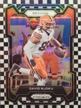 David Njoku [Black White Checker] #70