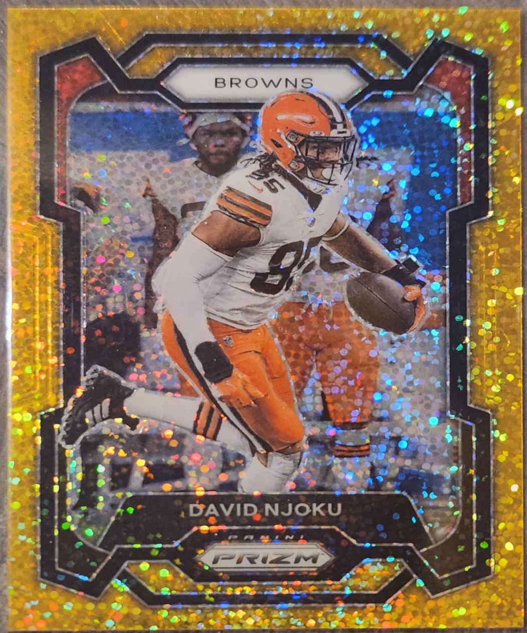 David Njoku [Gold Sparkle] #70