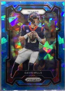 Davis Mills [Blue Ice] #117
