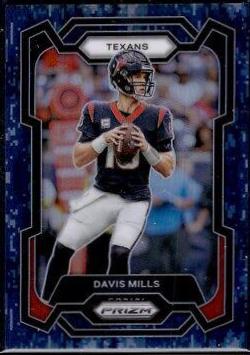 Davis Mills [Blue Shimmer] #117