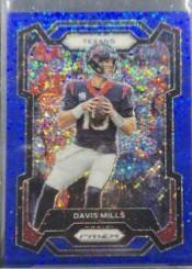 Davis Mills [Blue Sparkle] #117