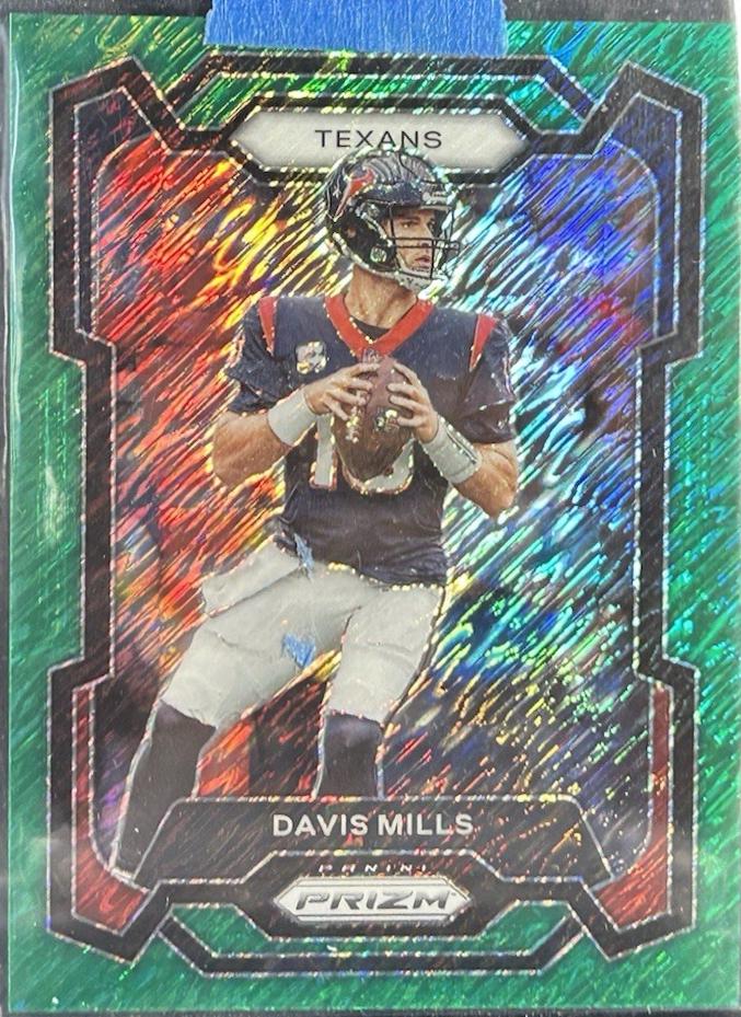 Davis Mills [Green Shimmer] #117