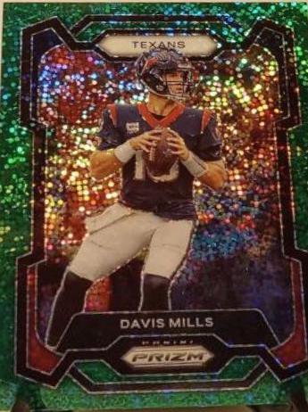 Davis Mills [Green Sparkle] #117