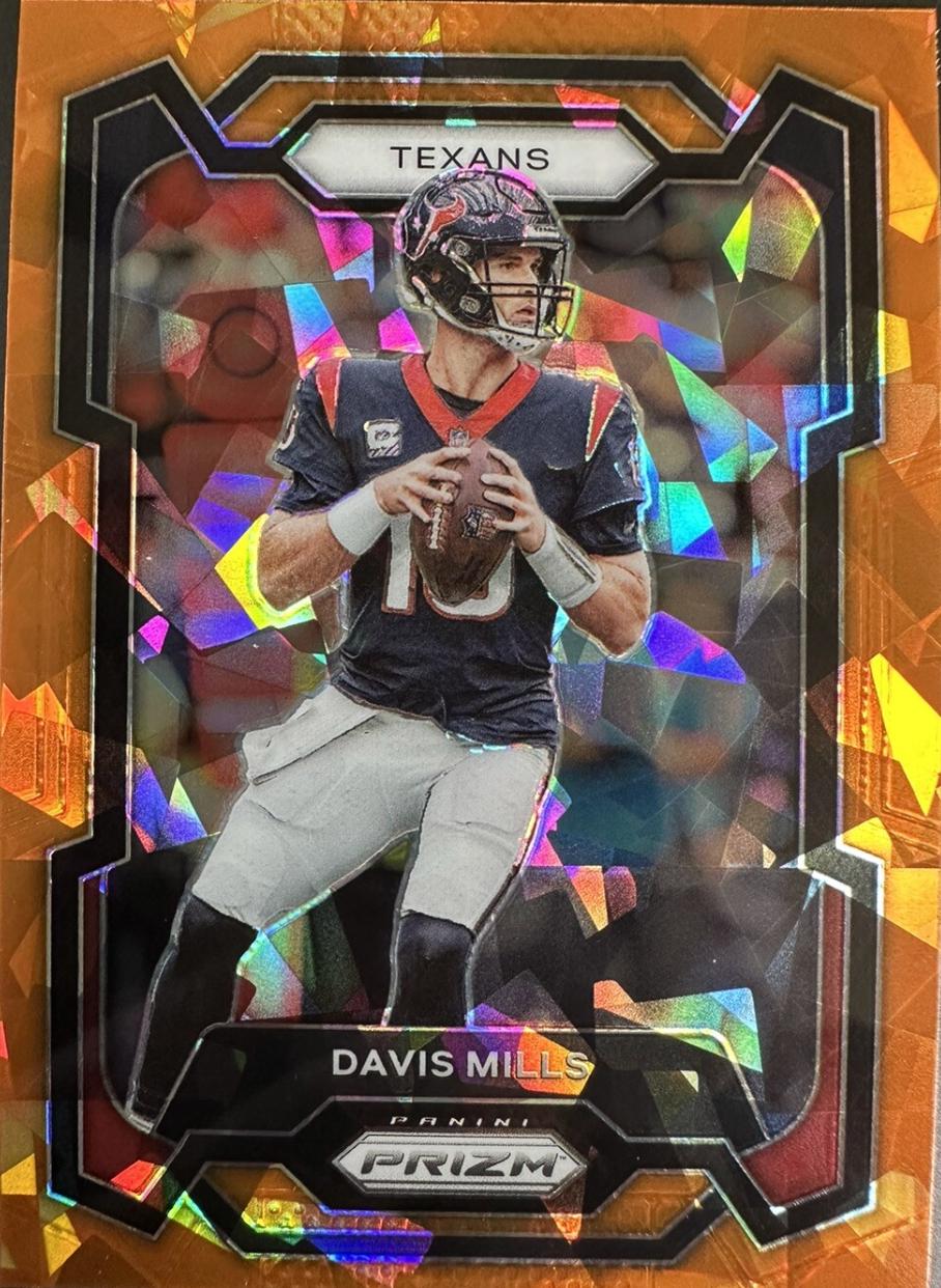 Davis Mills [Orange Ice] #117