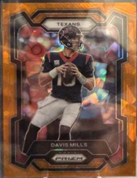 Davis Mills [Orange Lazer] #117
