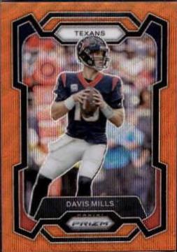 Davis Mills [Orange Wave] #117