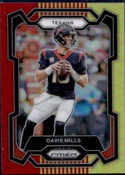Davis Mills [Red Yellow] #117