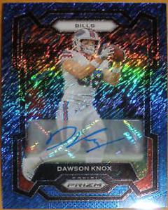 Dawson Knox [Autograph Blue Shimmer] #28