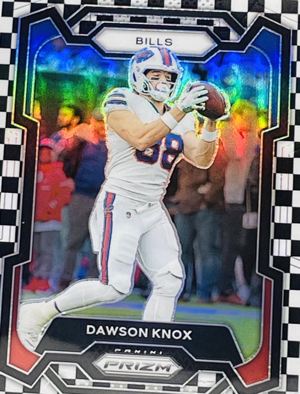 Dawson Knox [Black White Checker] #28