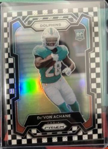 De'Von Achane [Black White Checker] #365