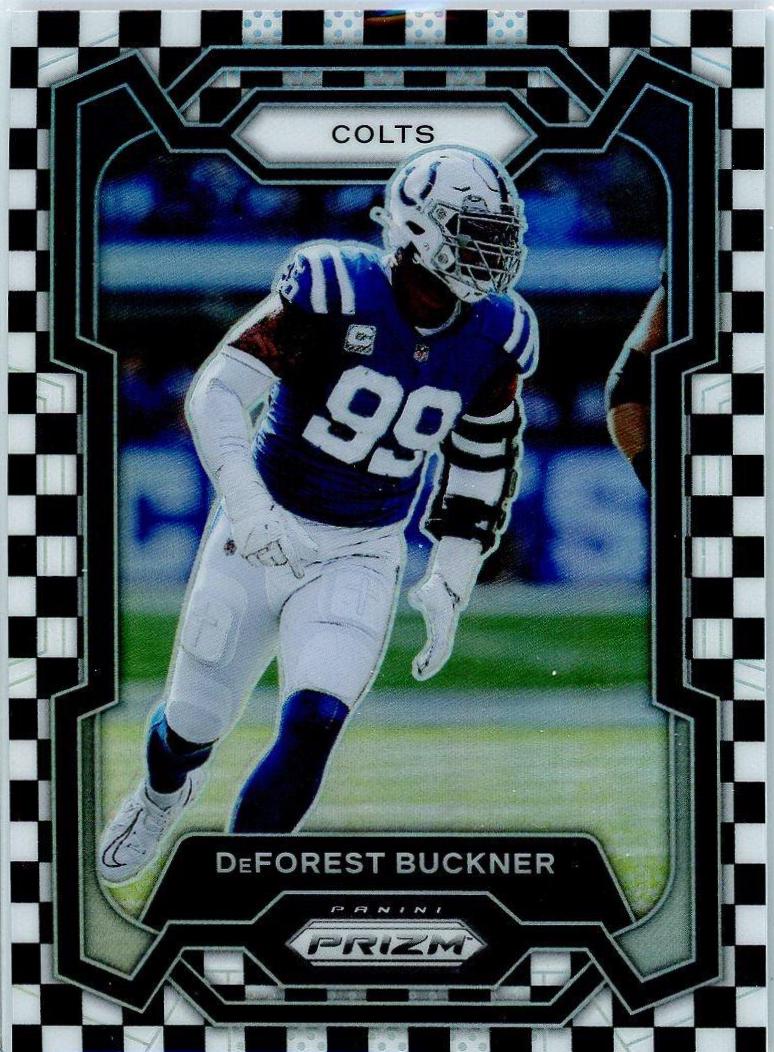 DeForest Buckner [Black White Checker] #125