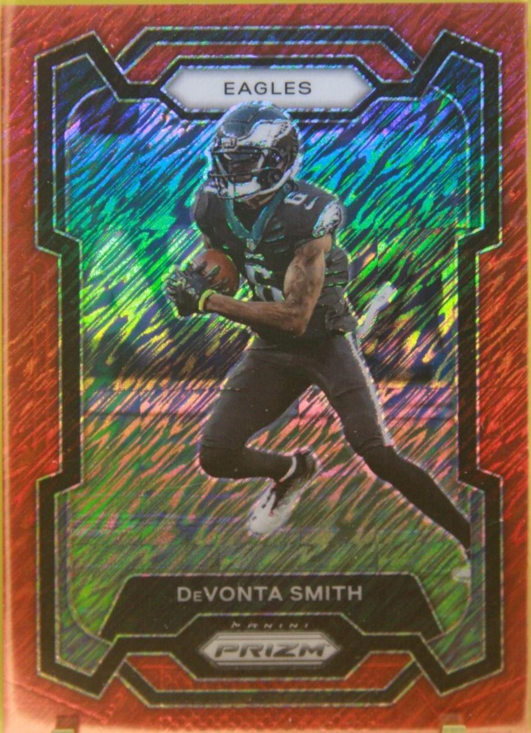 DeVonta Smith [Red Shimmer] #240