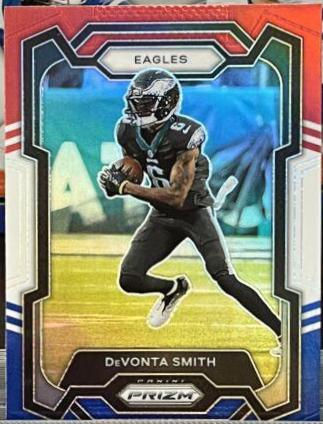 DeVonta Smith [Red White Blue] #240