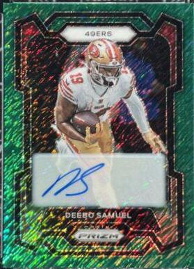 Deebo Samuel [Autograph Green Shimmer] #268