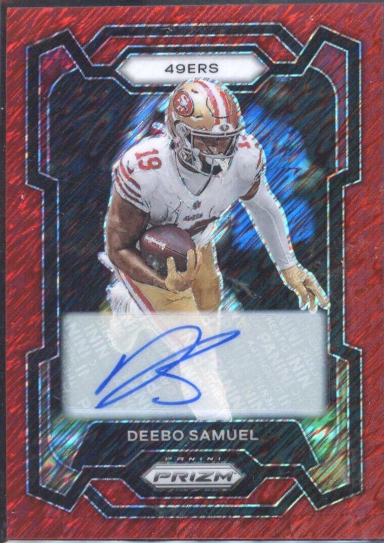 Deebo Samuel [Autograph Red Shimmer] #268