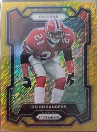 Deion Sanders [Gold Shimmer] #15