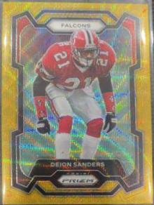 Deion Sanders [Gold Wave] #15