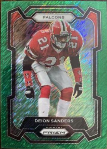 Deion Sanders [Green Shimmer] #15