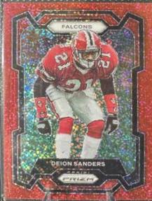 Deion Sanders [Green Sparkle] #15