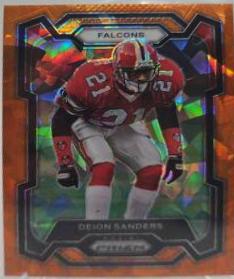 Deion Sanders [Orange Ice] #15