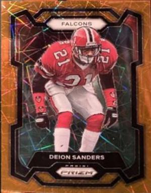 Deion Sanders [Orange Lazer] #15