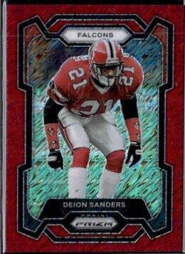 Deion Sanders [Red Shimmer] #15