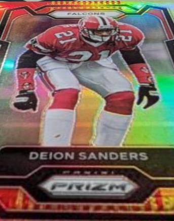 Deion Sanders [Red Yellow] #15