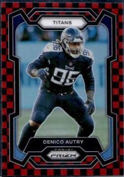 Denico Autry [Black Red Checker] #283
