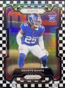 Deonte Banks [Black White Checker] #376