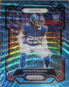 Deonte Banks [Blue Wave] #376