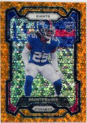 Deonte Banks [Orange Disco] #376
