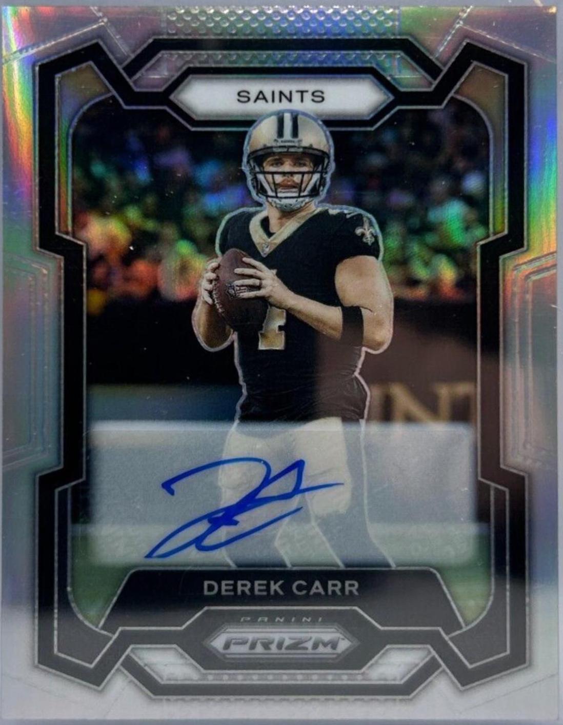 Derek Carr [Autograph Silver] #213