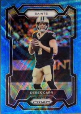 Derek Carr [Blue Wave] #213