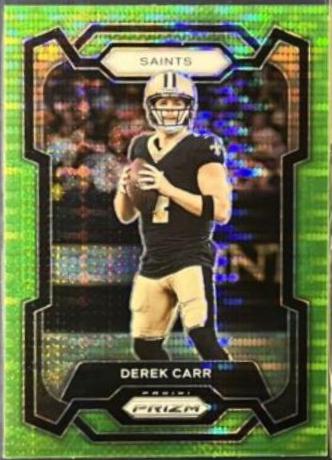 Derek Carr [Neon Green Pulsar] #213