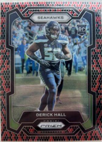 Derick Hall [Black Red Checker] #388