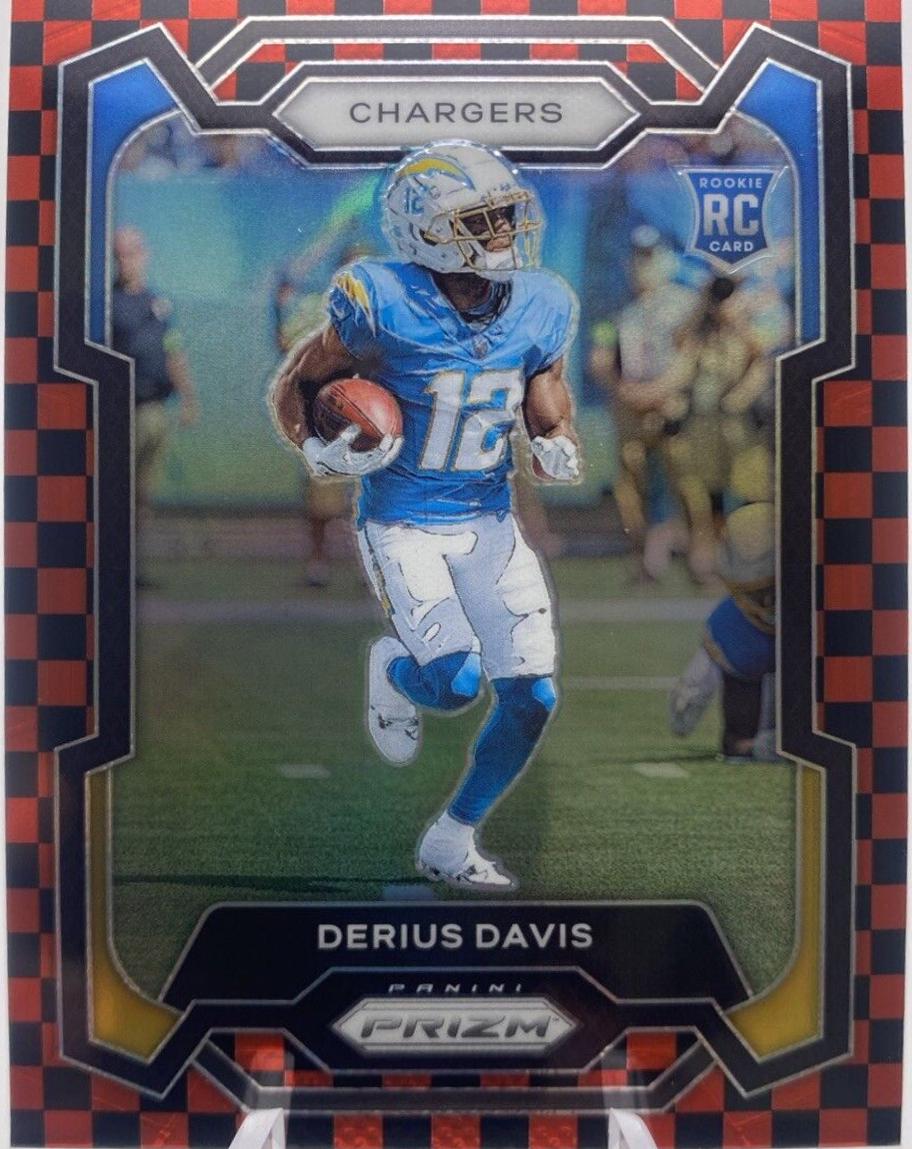Derius Davis [Black Red Checker] #351