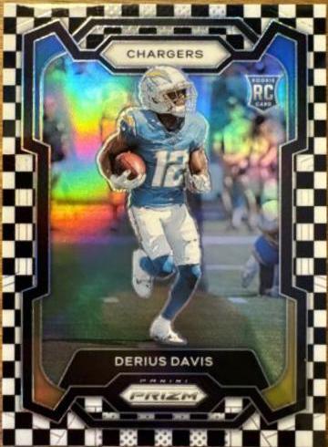 Derius Davis [Black White Checker] #351