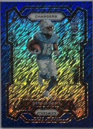 Derius Davis [Blue Shimmer] #351