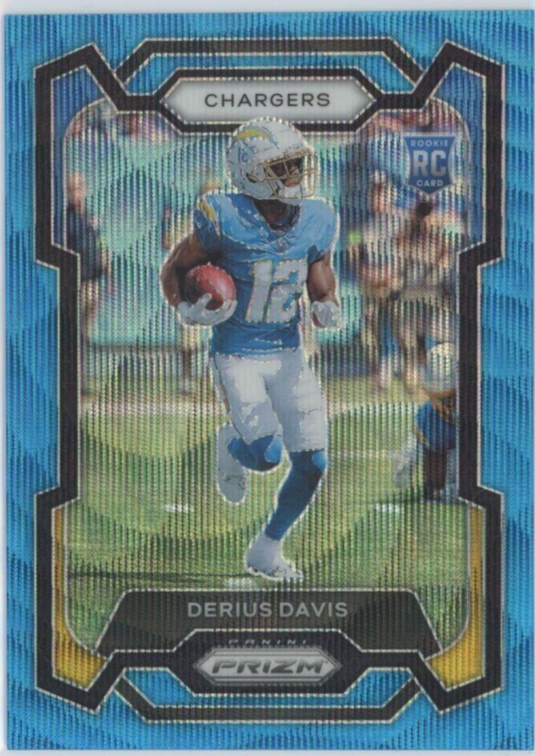 Derius Davis [Blue Wave] #351