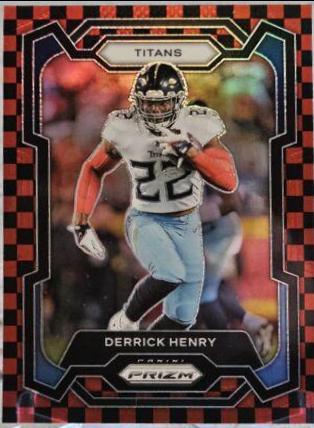 Derrick Henry [Black Red Checker] #284