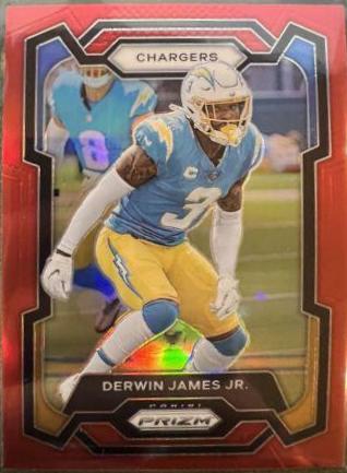 Derwin James Jr. [Black Red Checker] #155