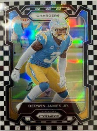 Derwin James Jr. [Black White Checker] #155