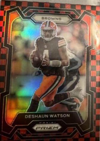 Deshaun Watson [Black Red Checker] #65