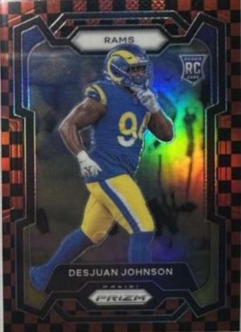 Desjuan Johnson [Black Red Checker] #356