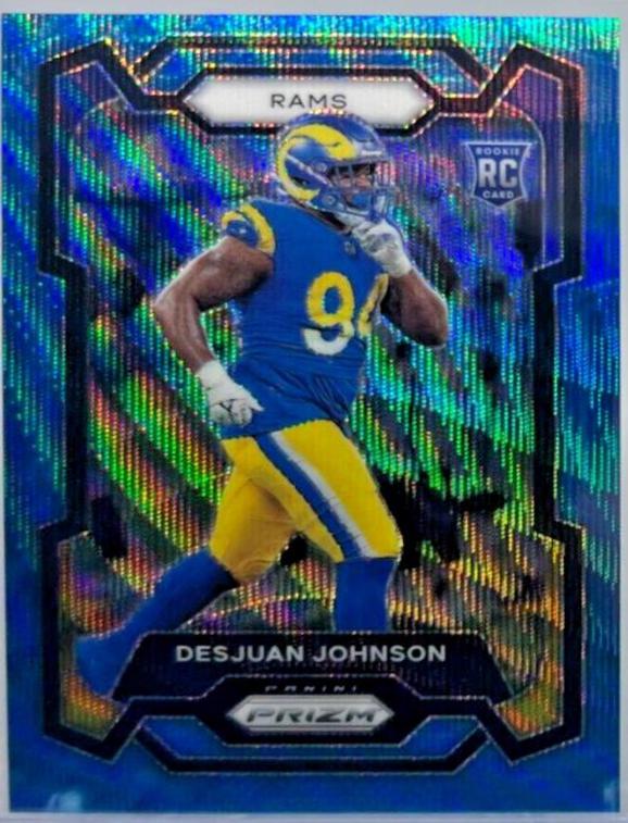 Desjuan Johnson [Blue Wave] #356