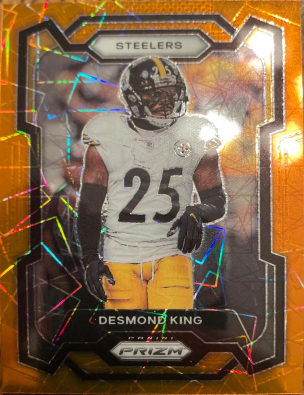 Desmond King [Orange Lazer] #118
